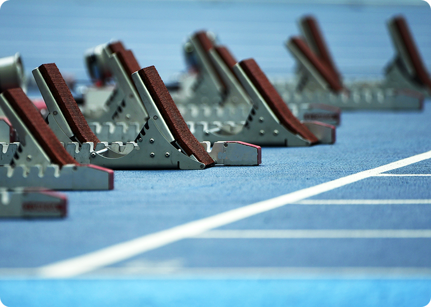 Athletes compete in a combination of running, jumping and throwing events for two days in the decathlon and the heptathlon.