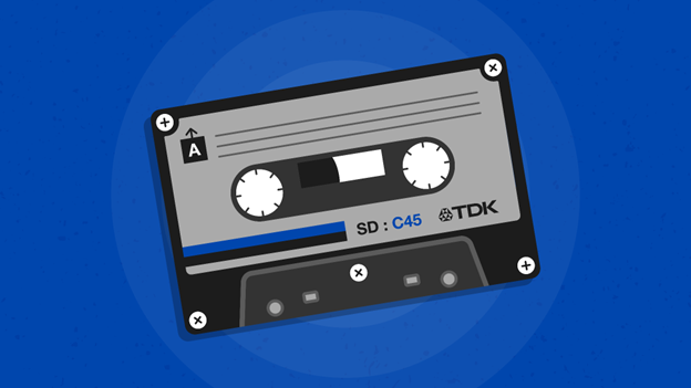 Cassette Tape illustration